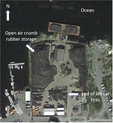 Car Tire Crumb Rubber: Does Leaching Produce a Toxic Chemical Cocktail in Coastal Marine Systems?